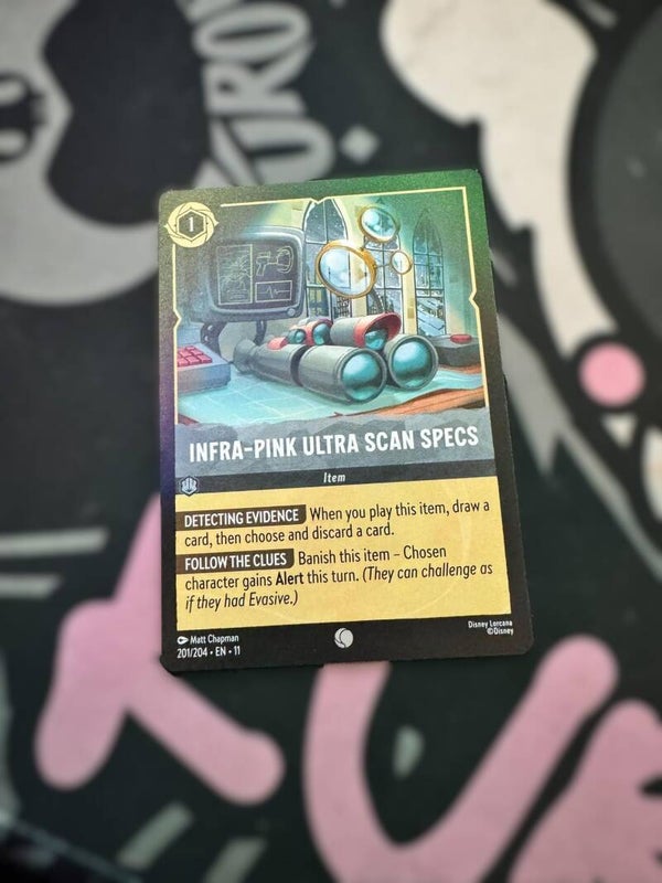 infra-pink ultra scan specs gray  common