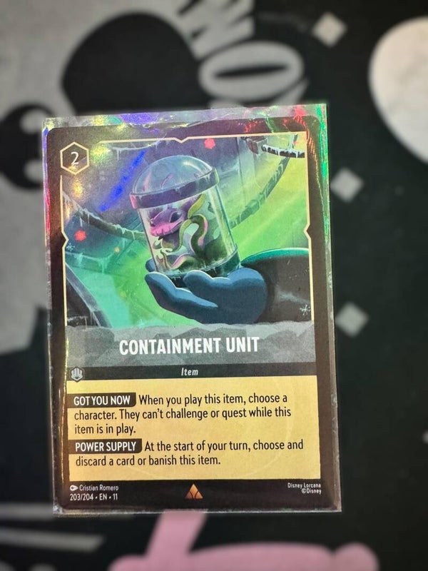 containment unit gray rare