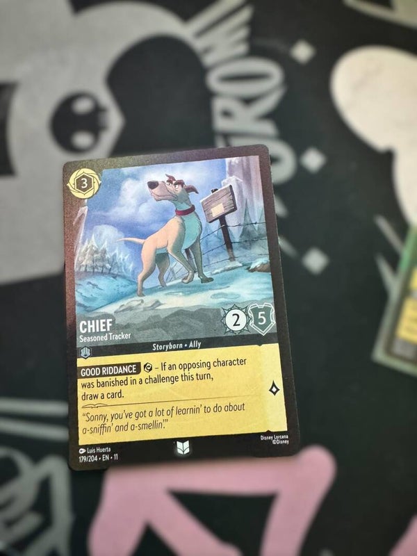 chief ( seasoned tracker) gray uncommon