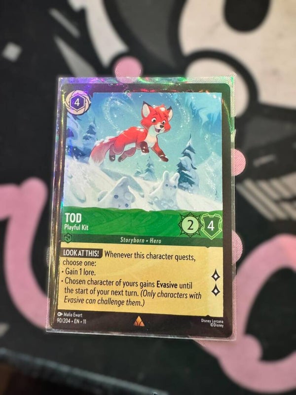 tod ( playful kit) green rare