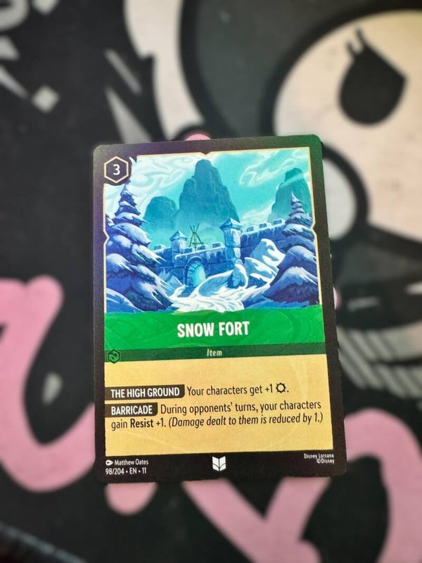 snow fort green uncommon