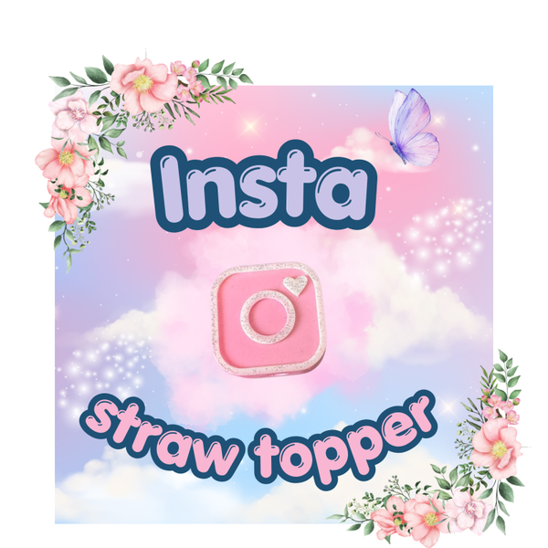 sparkle insta 8.5mm straw topper