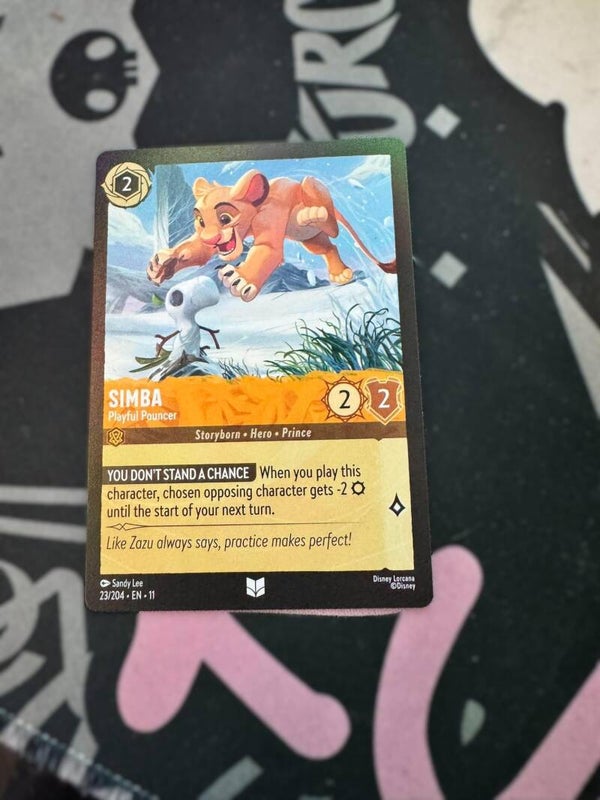simba (playful pouncer) orange uncommon
