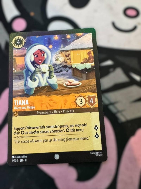 tiana ( warm and happy) orange common