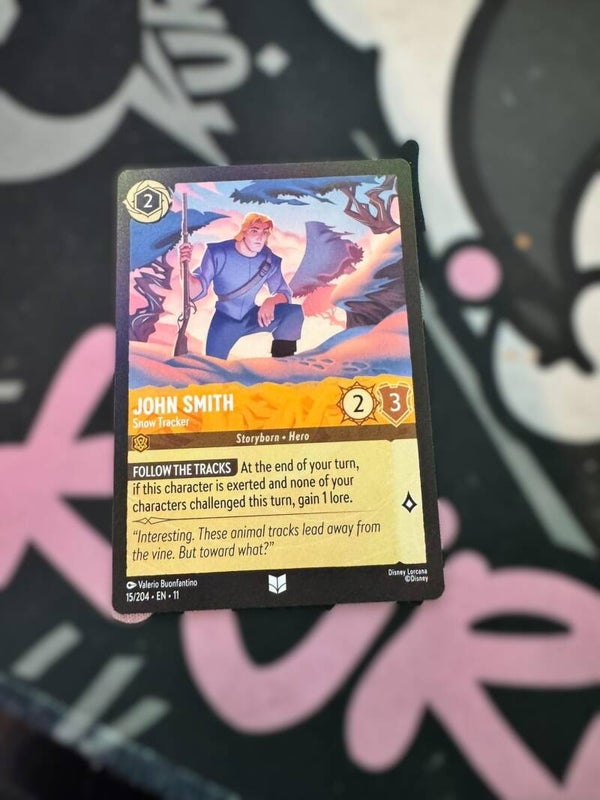 john smith ( snow tracker) orange uncommon)