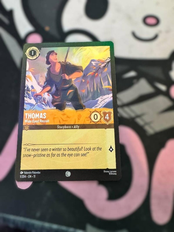 Thomas ( wide-eyed recruit) orange common