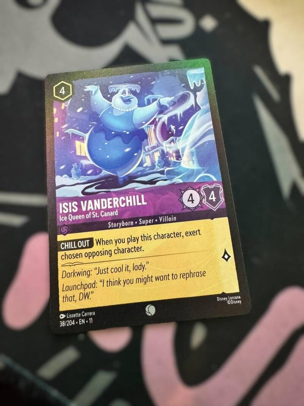 isis vanderchill ( ice queen of st canard) purple common