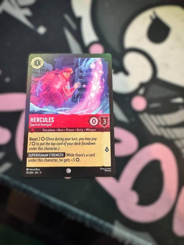 hercules ( specral demigod) red common