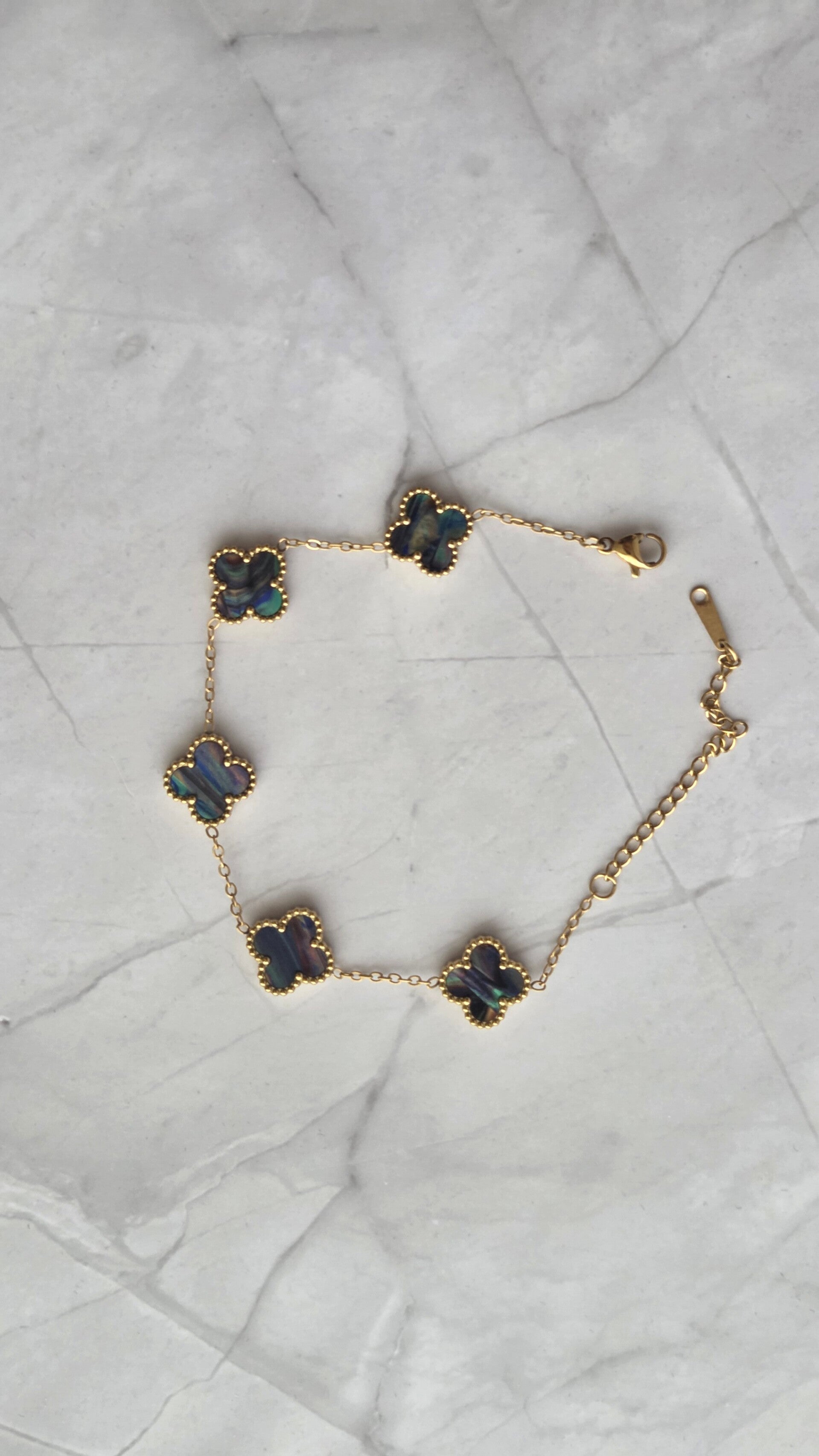 Klaver armband Pearl