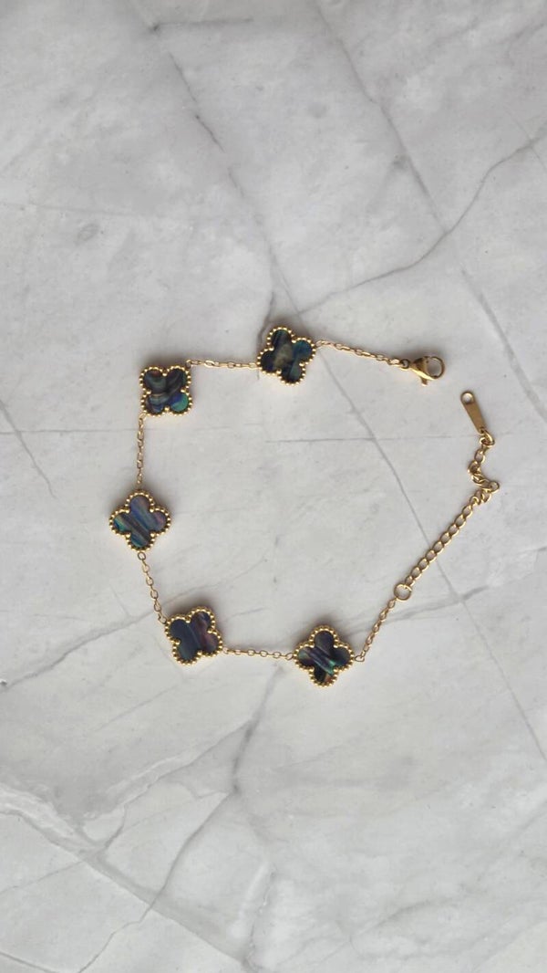 Klaver armband Pearl