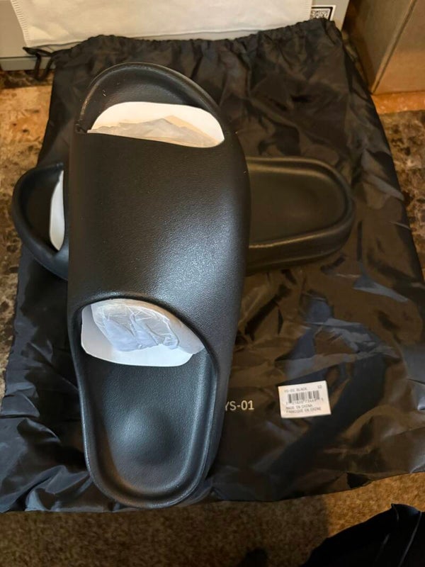 YS-01 Black Slides size 12
