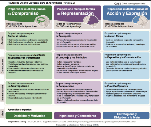 Lección 2: Principios del DUA / Blog | DISEÑO UNIVERSAL DEL APRENDIZAJE ...