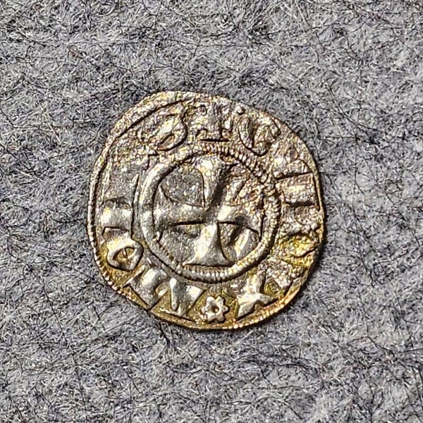 Duché d'Athènes - Denier - Guy II de la Roche (THEBANI CIVIS)