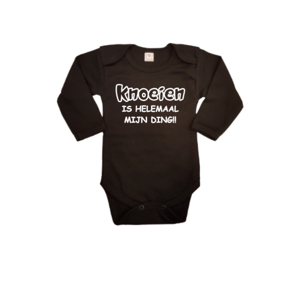 Knoeien is helemaal mijn ding!! romper