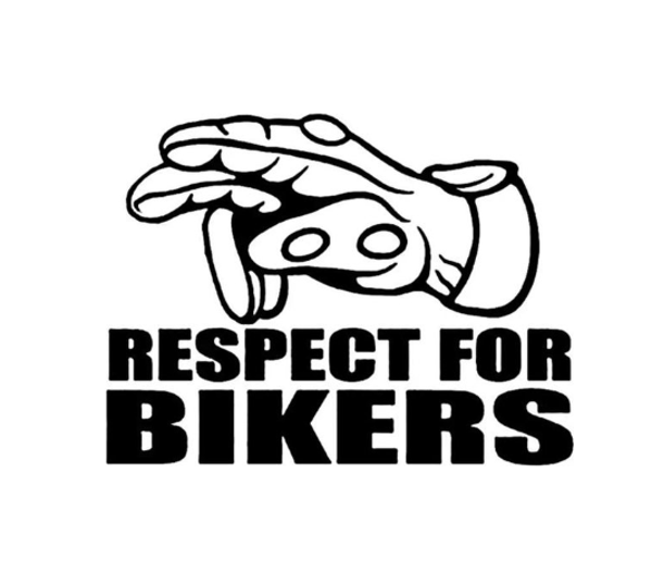 Respect for Bikers handschoen