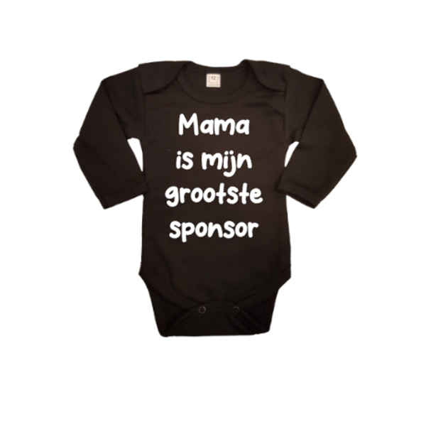 Mama is mijn grootste sponsor
