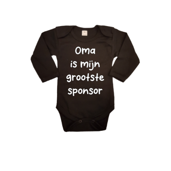 Oma is mijn grootste sponsor