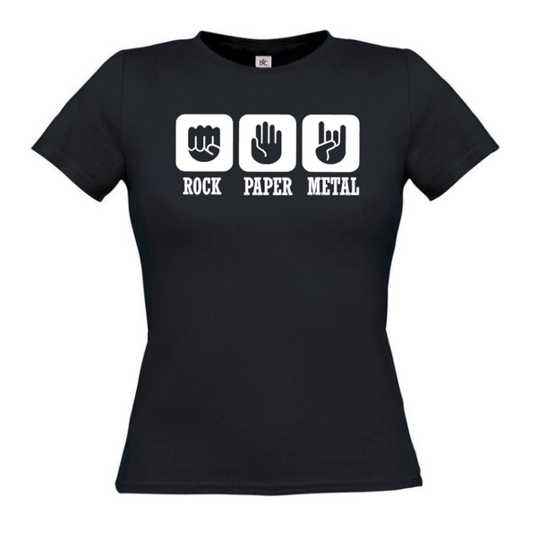 Rock paper metal