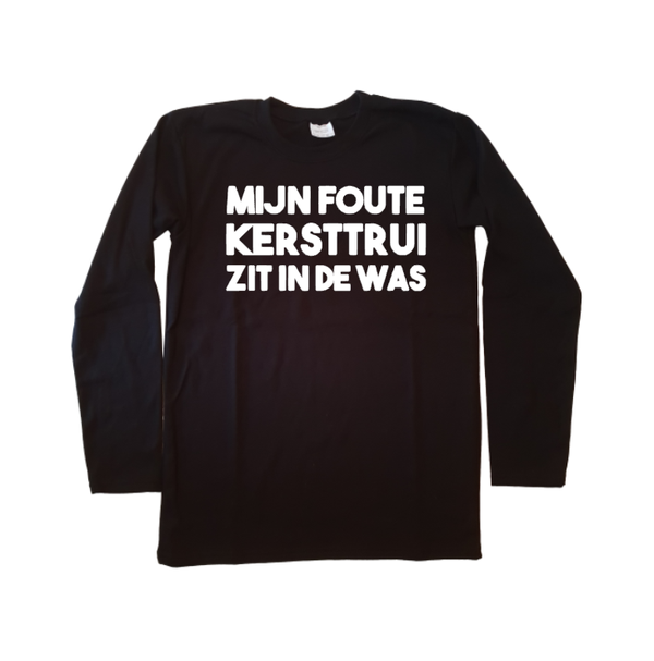 Mijn foute kersttrui zit in de was