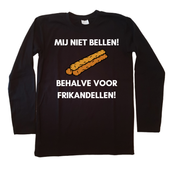 Mij niet bellen frikandel kids