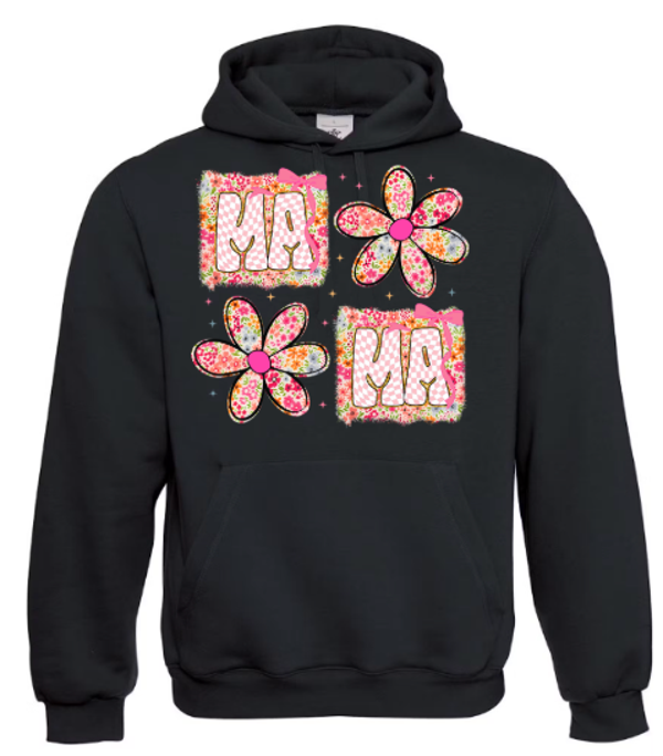 Floral Mama Coquette (2) hoodie