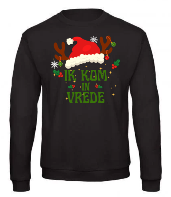 Ik kom in vrede trui