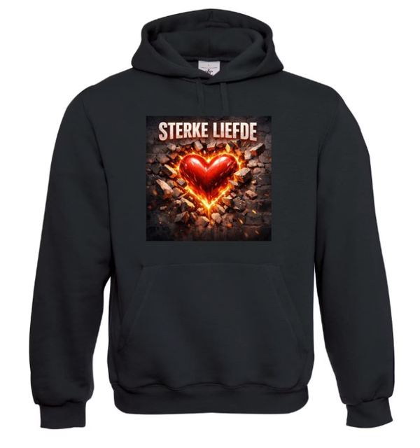 Sterke liefde Hoodie