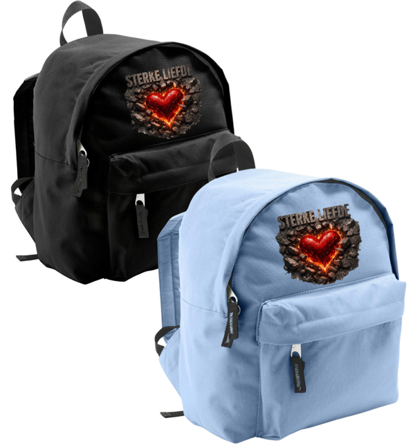 Sterke liefde kinder tas.