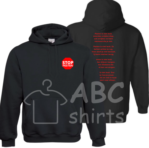Stop pesten hoodie