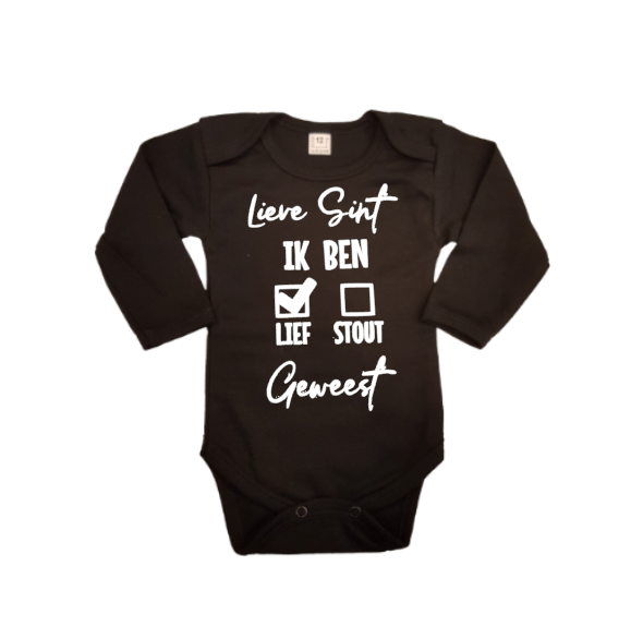 Lieve Sint ik ben lief geweest