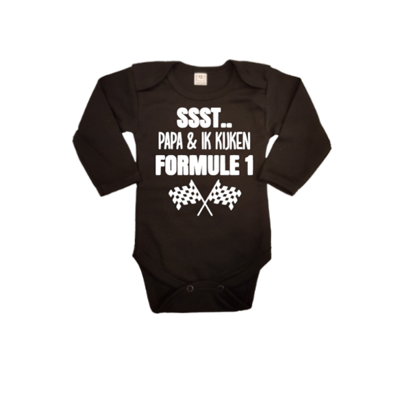 Ssst papa en ik kijken Formule1