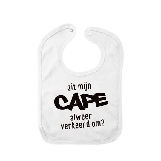 Zit mijn cape alweer verkeerd om