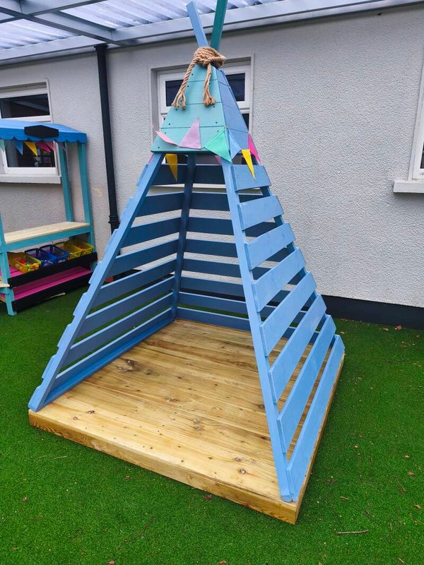 Wooden Outdoor Teepees