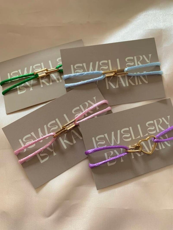 bracelet satin chains