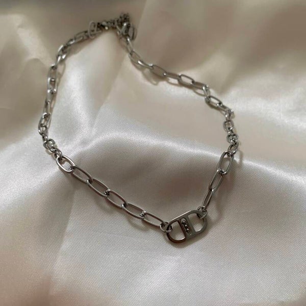 necklace chains silver charm