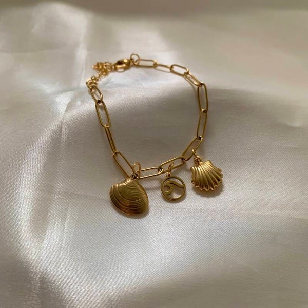 bracelet charms shells