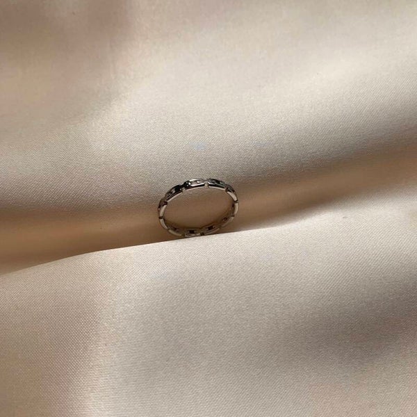 ring chains silver