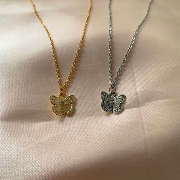 necklace butterfly
