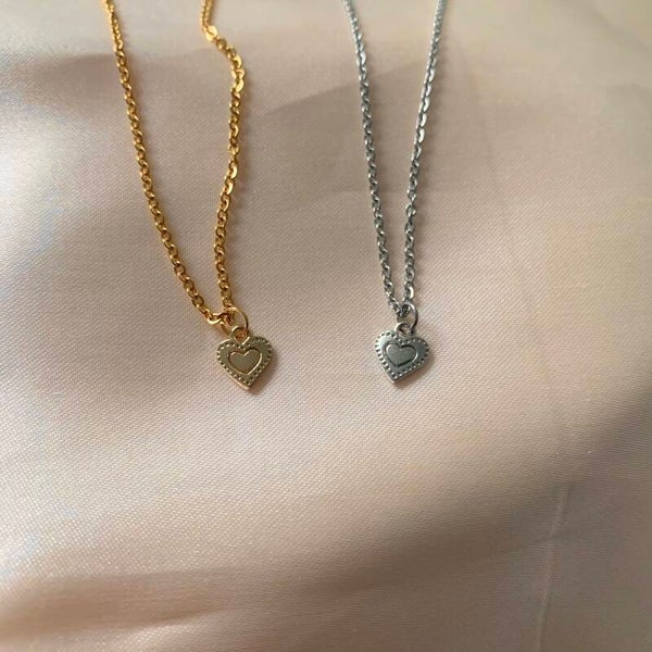 necklace small heart