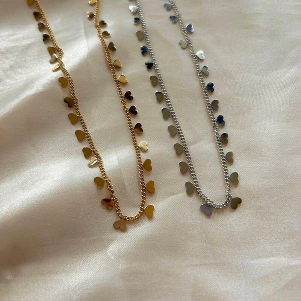 necklace only hearts