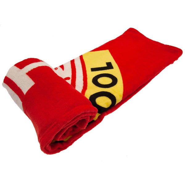 Liverpool FC This Is Anfield Fleece Blanket Official Merchandise