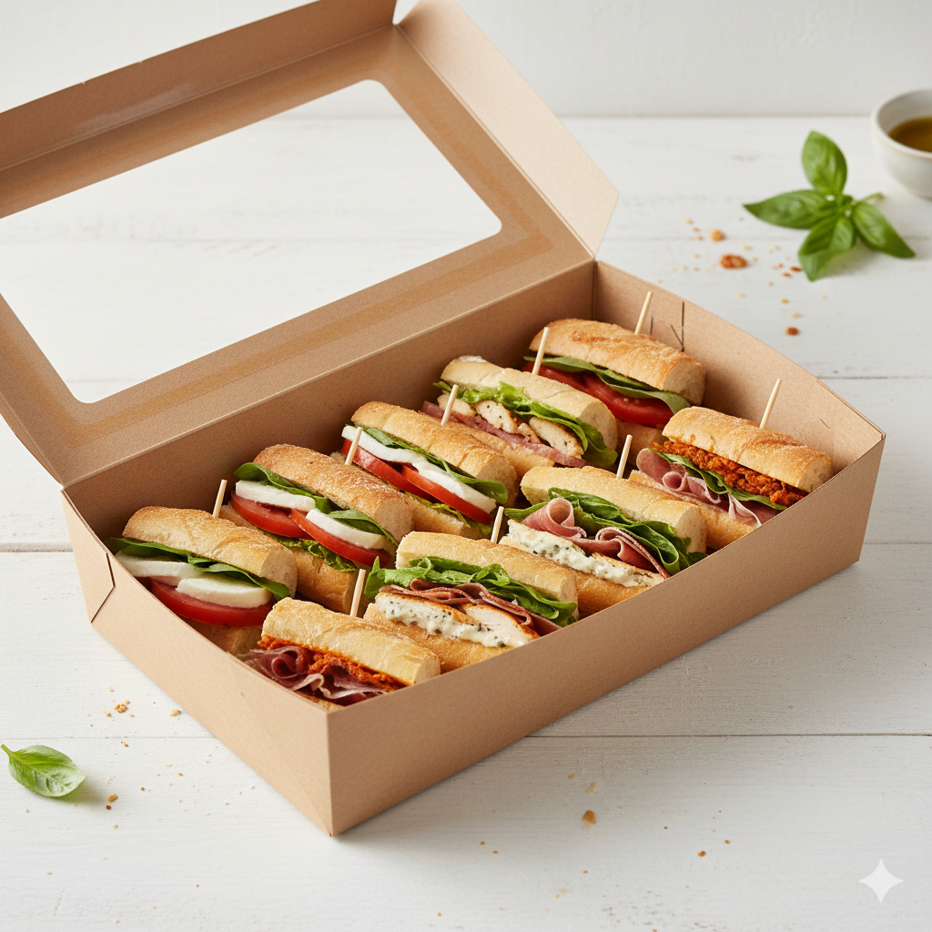 Box bagietek 24 sztuki w różnych smakach