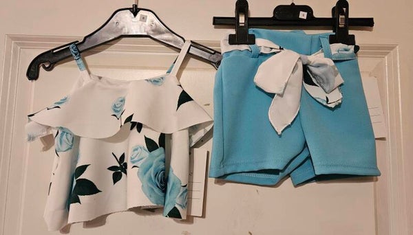 Mint groen zomer setje