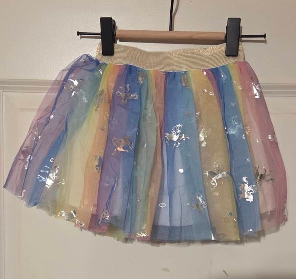 Tutu rokje in regenboog kleuren