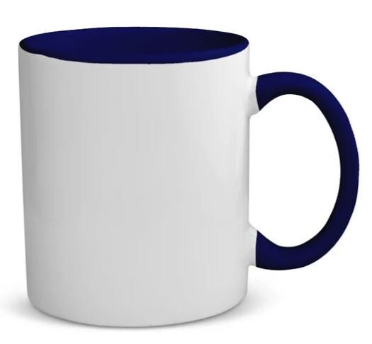 Beker Gekleurd oor en binnenkant