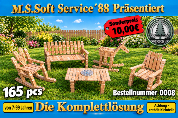 Bestellnummer 0008 Wäscheklammern Projekt Komplettlösung