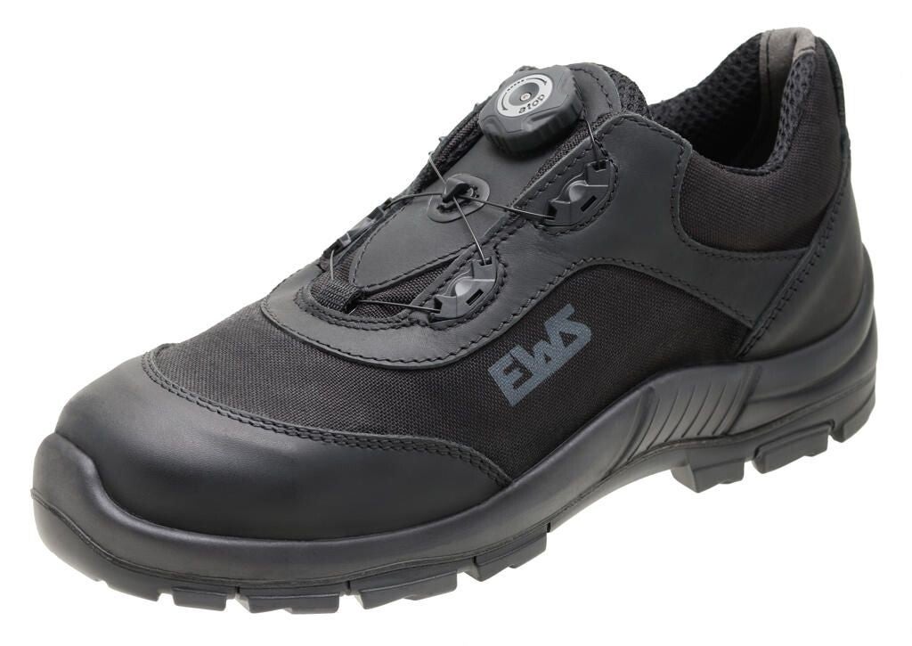 EWS Dynamic Safety S3 Sicherheitsschuh Halbschuh Leder Black Edition