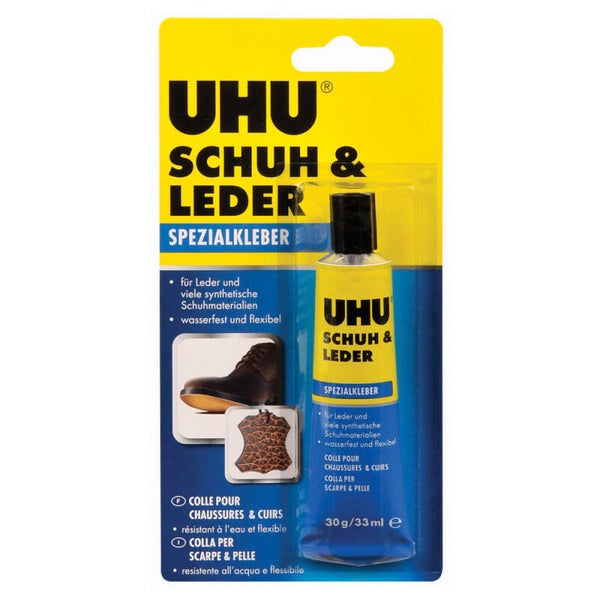 6x UHU Spezialkleber Schuh und Leder, 30 g