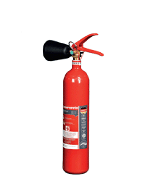 Kohlendioxid-Feuerlöscher KS 2 BG STAHL