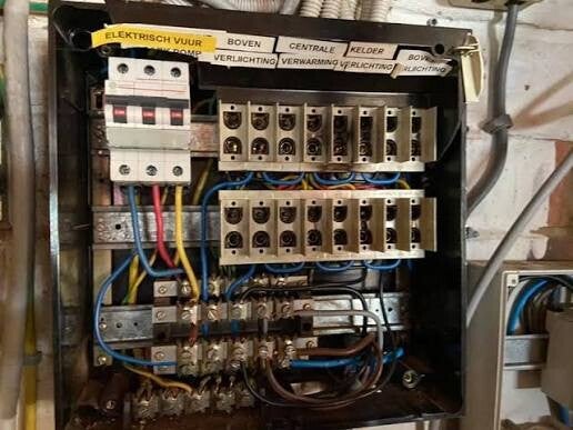 Vernieuwing van een elektrische installatie